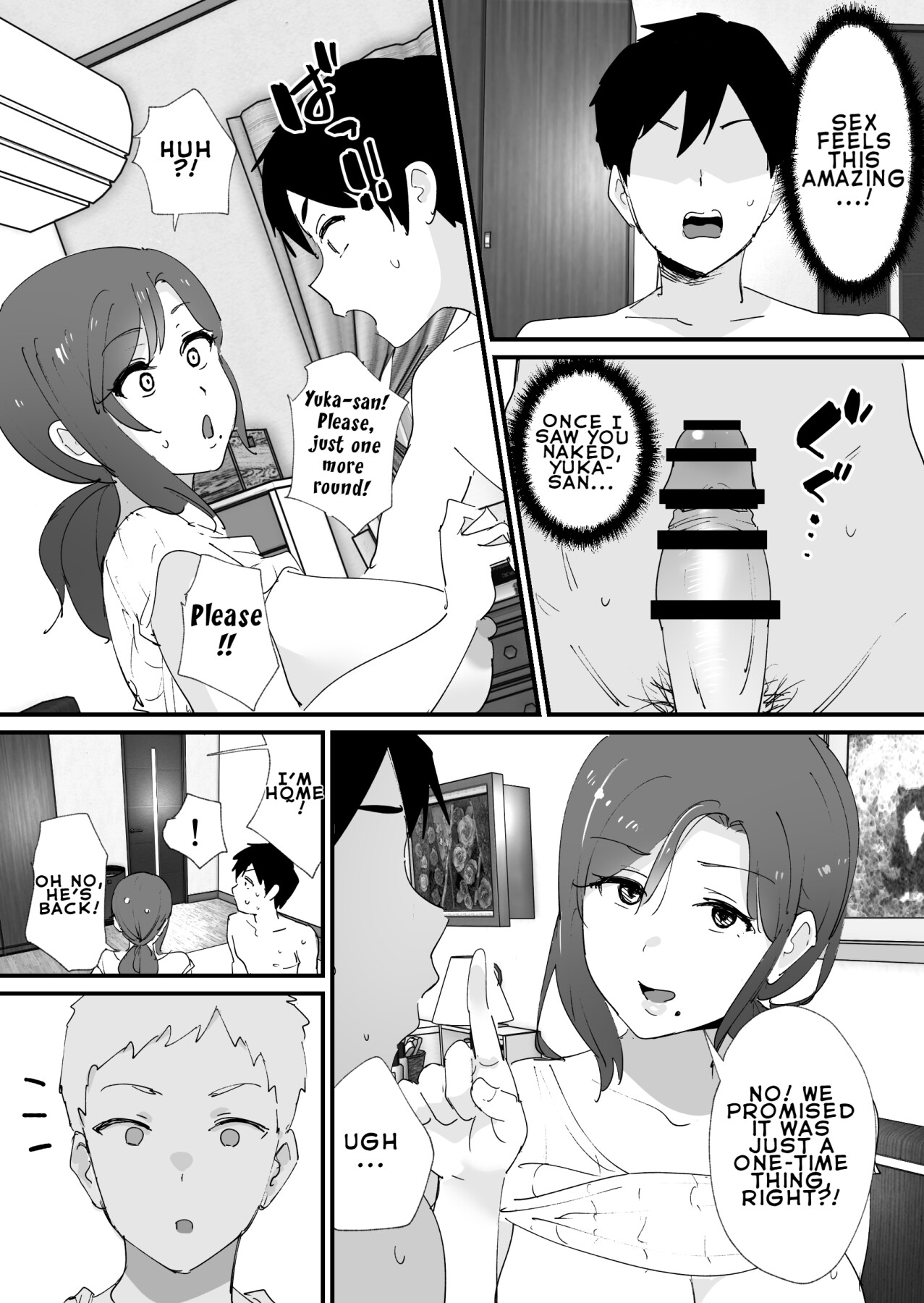 Hentai Manga Comic-The Time I Matched With My Admired Friend's Mom-Read-24